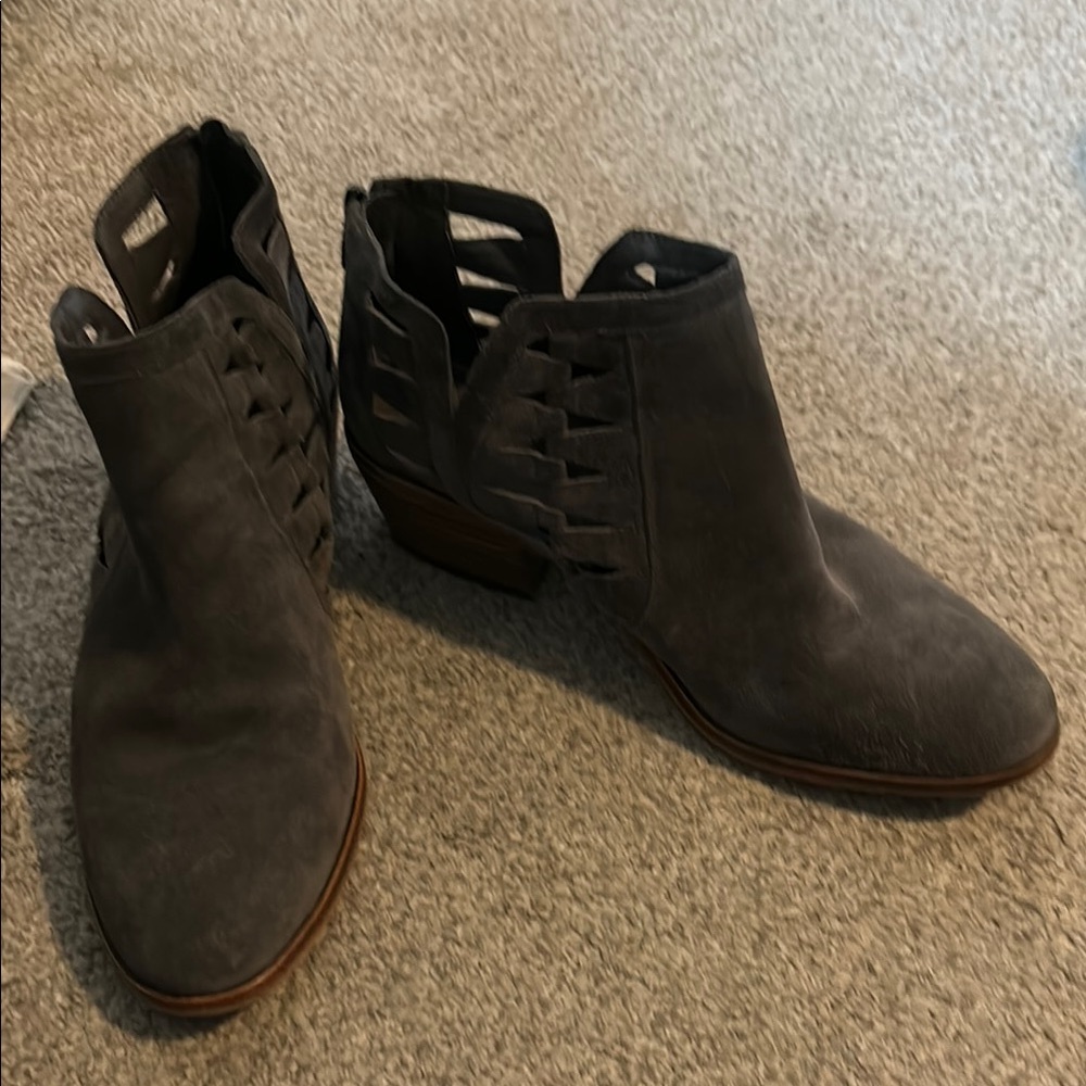 Stylish Gray Ankle Boots